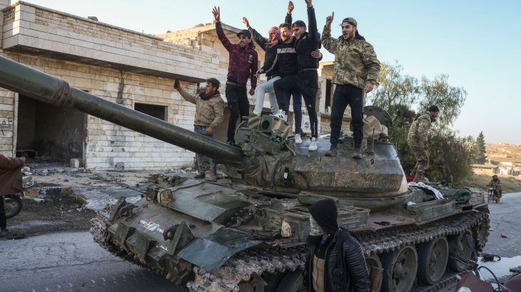 Syrian rebel forces claim to have entered Damascus as the defenses of President Bashar al-Assad’s government appear to weaken.