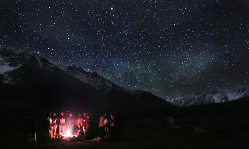 hydropower haven shrouded in winter darkness