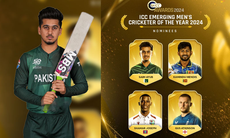ICC Awards 2024: Saim Ayub