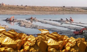 KP taps into gold reserves