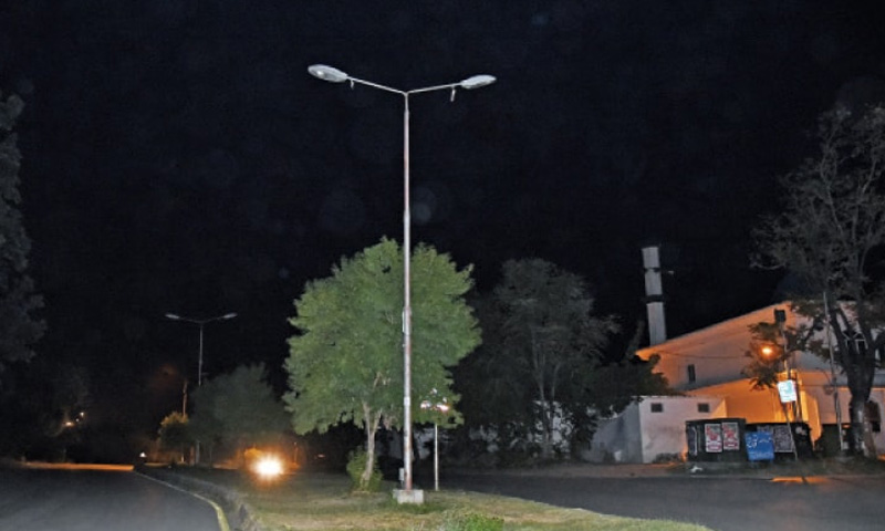 Faulty streetlights Islamabad