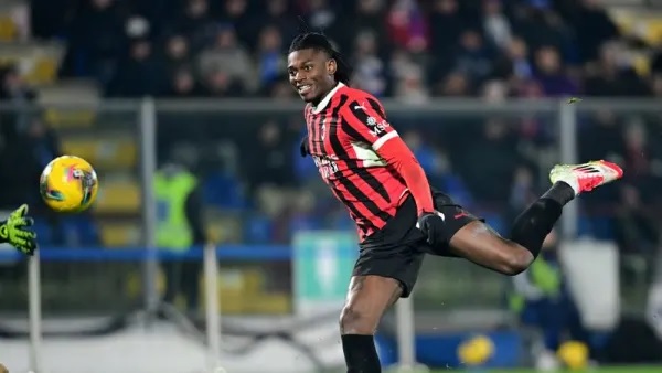 AC Milan came from a goal down to secure a 2-1 win at Como, with defender Theo Hernandez and forward Rafael Leao scoring.