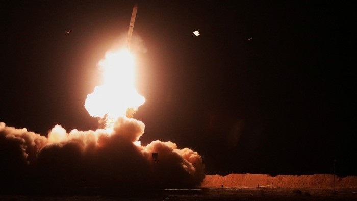 Two Iranian cargo vessels carrying an ingredient for missile propellant will sail from China to Iran in the next few weeks.