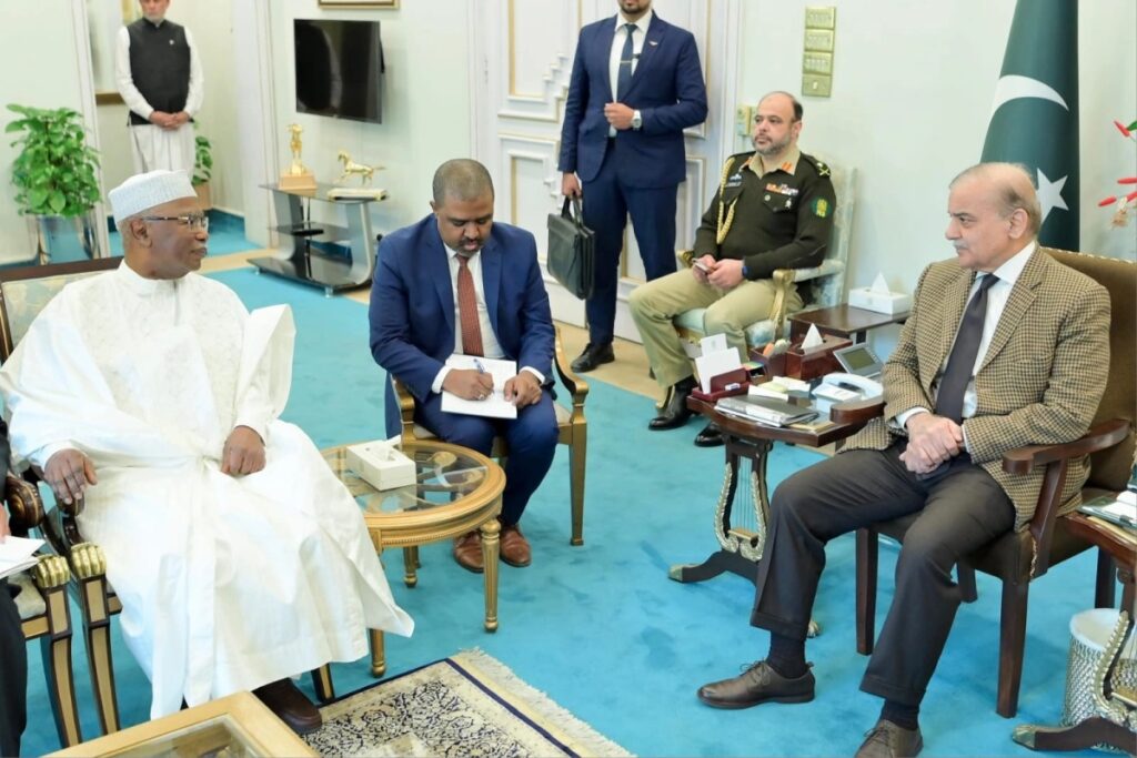 Prime Minister Shehbaz Sharif held discussions with the Secretary General of the Organisation of Islamic Cooperation (OIC).