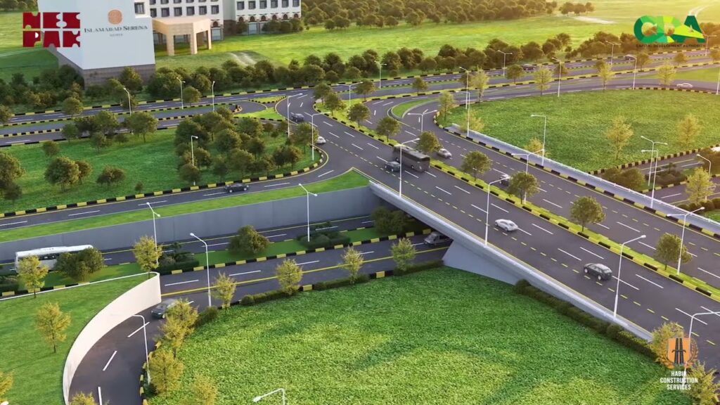 Serena Interchange underpass