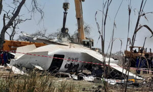 Plane crashes in South Sudan