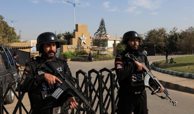 Champions trophy security