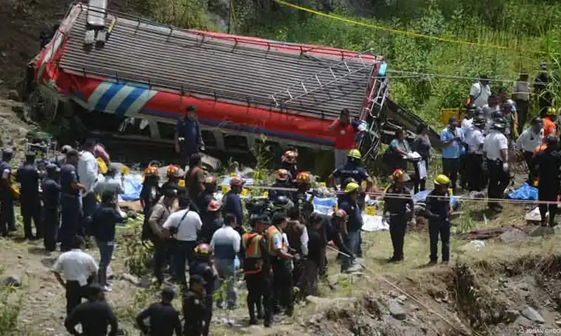 Guatemala bus accident