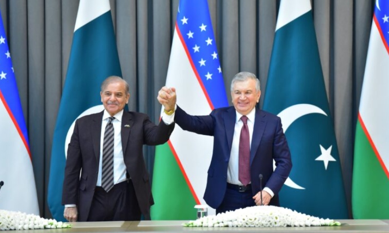 Pakistan and Uzbekistan