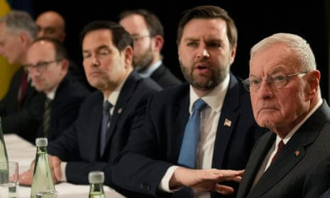 A team of senior US officials will meet in Saudi Arabia with Russian and Ukrainian negotiators to discuss ending the Ukraine war.