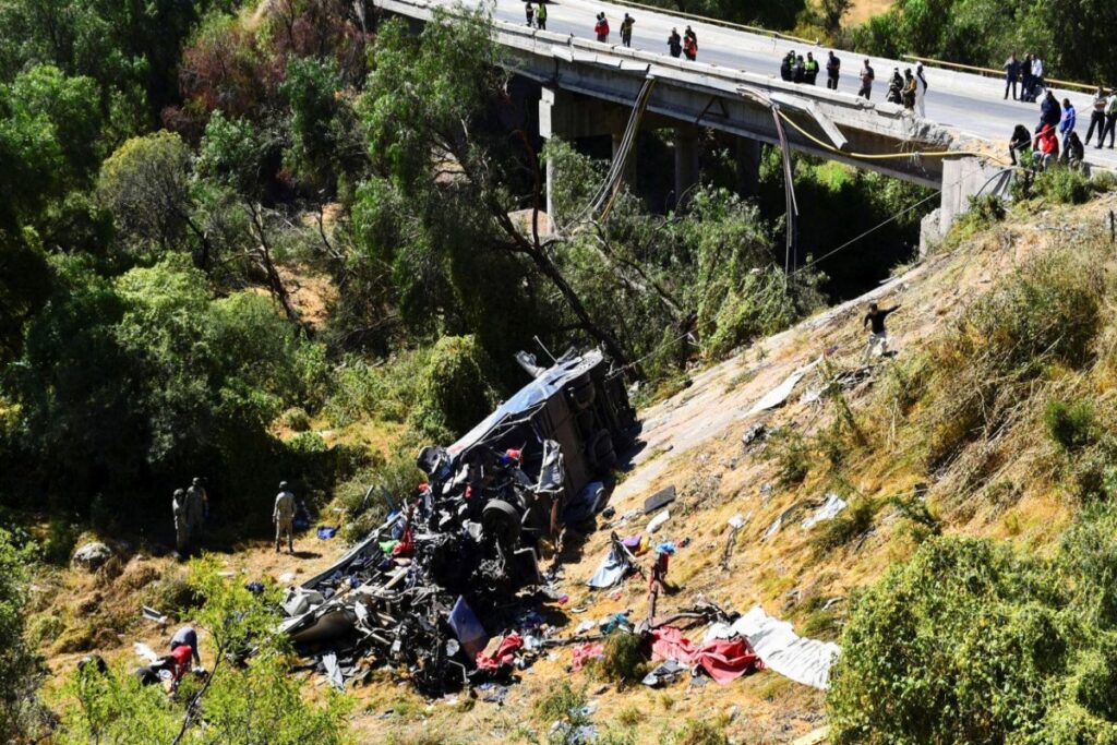 More than 3 dozen people died in an accident involving a bus in Mexico, as local authorities expressed condolences to victims' families
