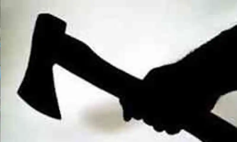 woman attacked with an axe