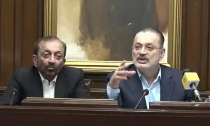 Political leaders held meeting on Karachi traffic accidents