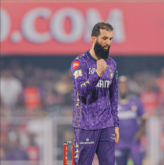 Moeen Ali impressed everyone as he debuted for the KKR in the 2025 Indian Premiere League against the Rajasthan Royals.