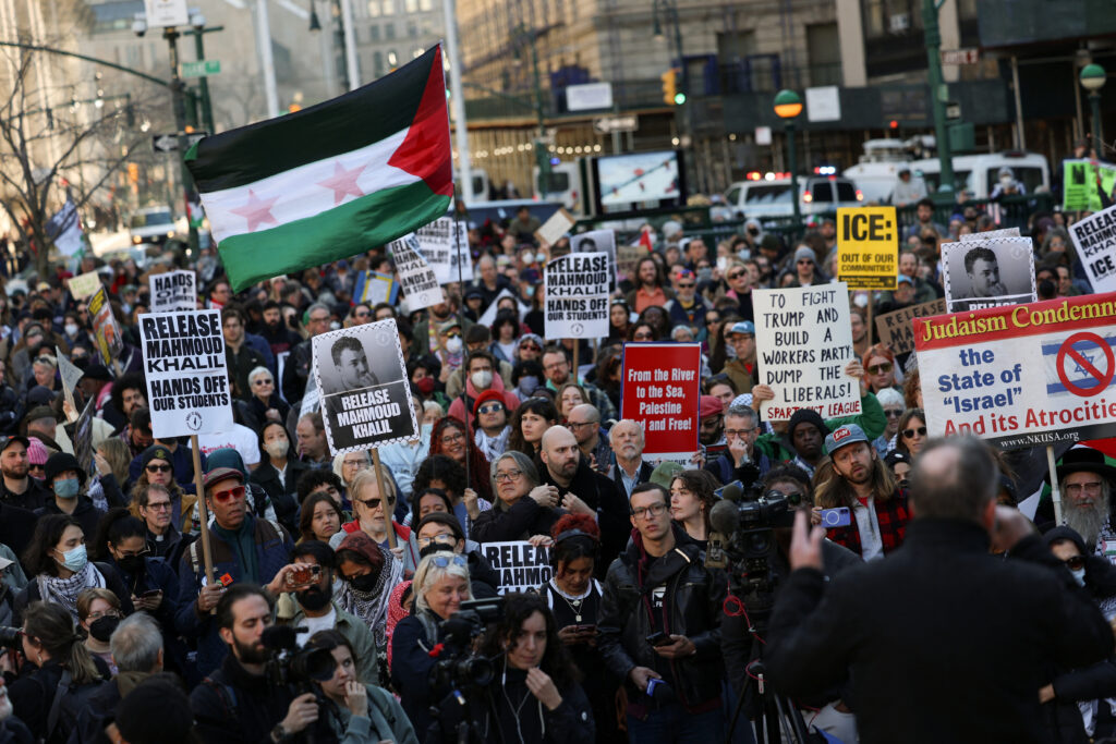 Palestinian Columbia student