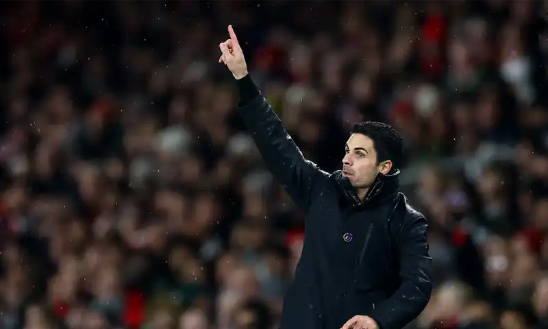 Arsenal manager Mikel Arteta