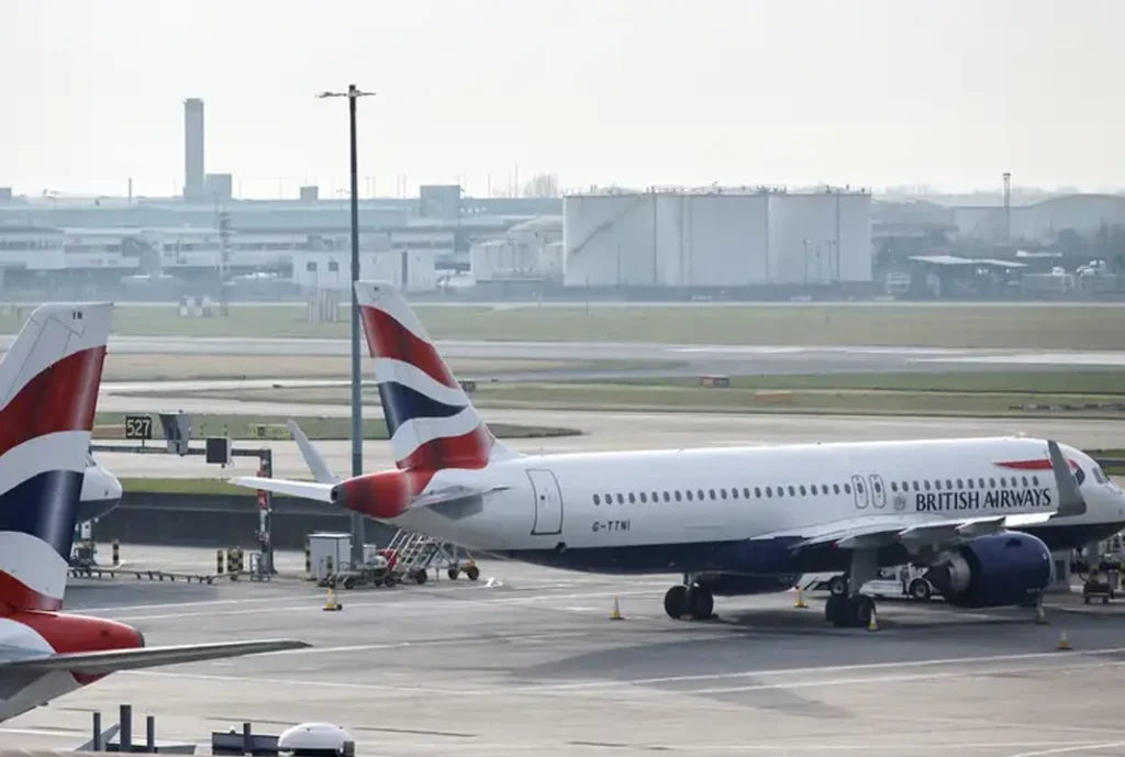 London Heathrow fire