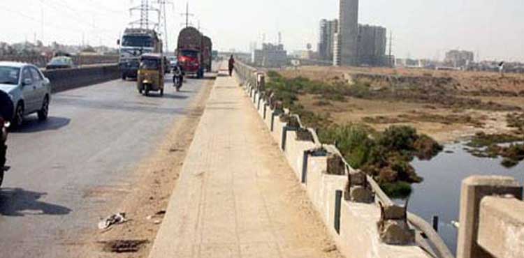 Jam Sadiq Bridge in Karachi closed for traffic