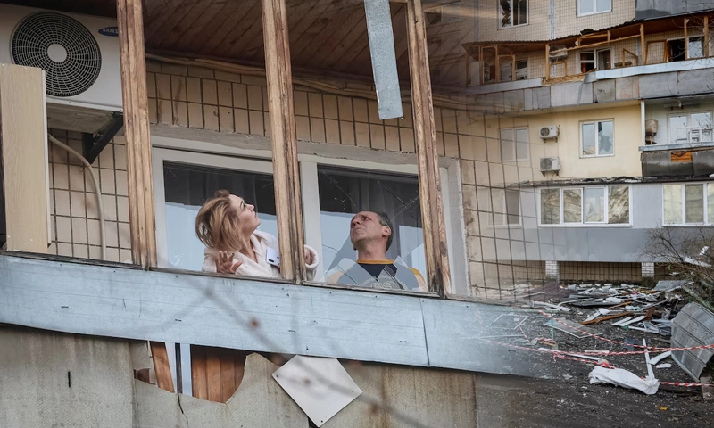 Russian drone attack