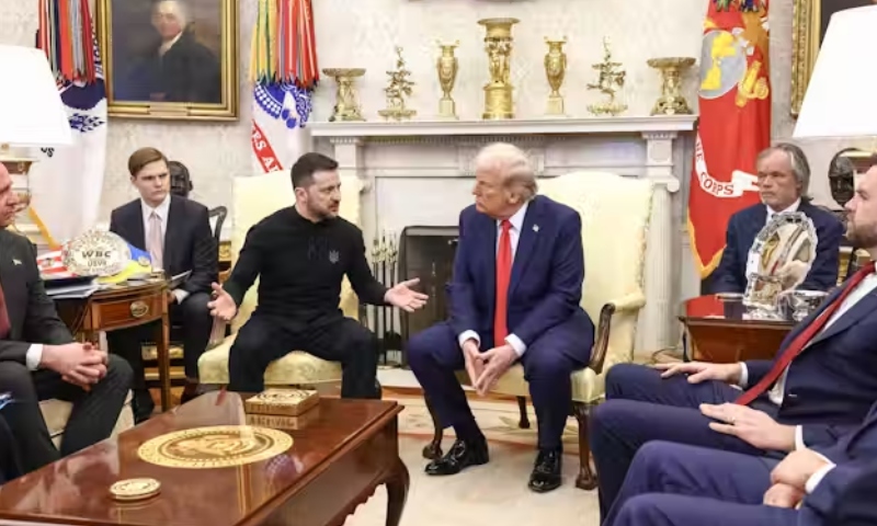 Trump clashes with Zelensky