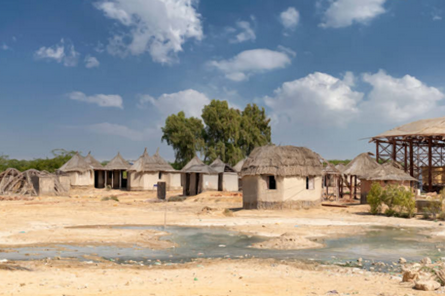 The Met Office reported a huge rainfall deficit across Pakistan, with an overall decrease of 40 per cent compared to normal levels.