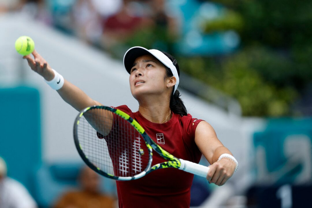 Philippine wild card Alexandra Eala pulled off the biggest win of her young career with a stunning 6-2 7-5 upset of Iga Swiatek.