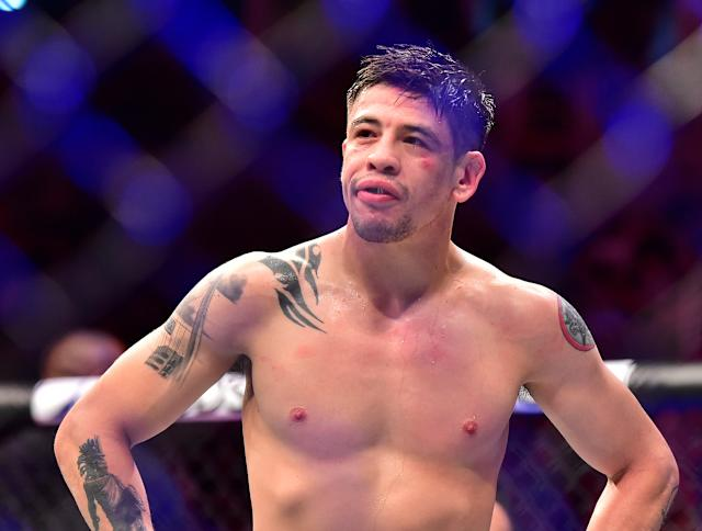 The UFC makes its seventh trip to Mexico at Arena CDMX that features a flyweight fight between Brandon Moreno and Steve Erceg.