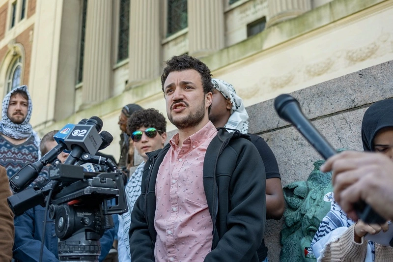 An immigration judge ruled that a pro-Palestinian student protester, a US permanent resident detained by the Trump administration, can be deported.