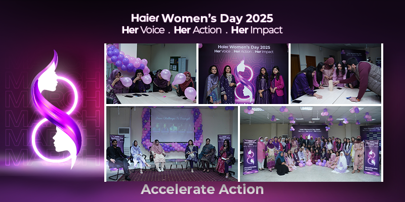 On this special occasion, Haier gathered to celebrate the achievements, resilience, and contributions of women in our society.