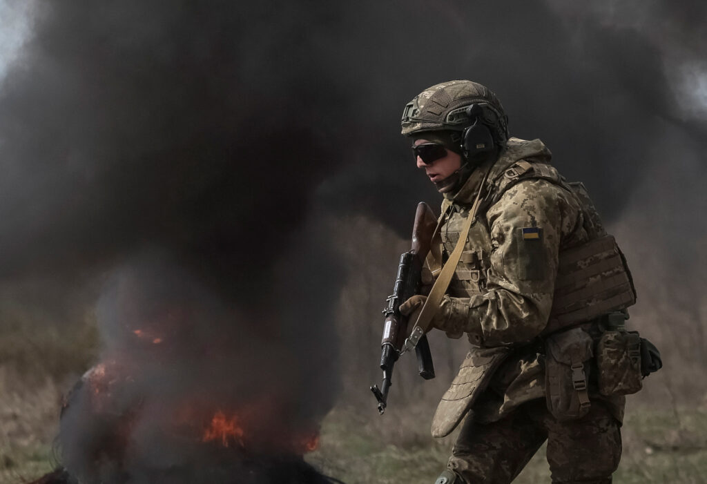 Ukraine youth recruits