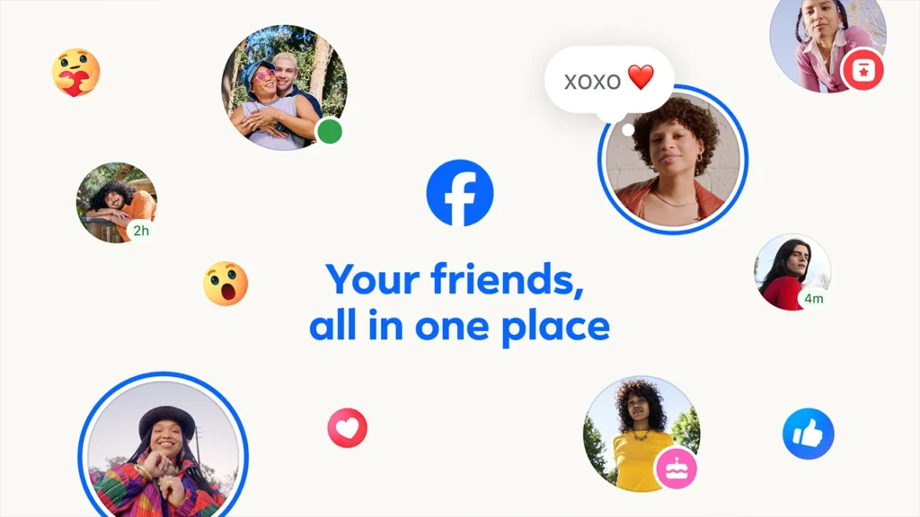 Facebook friends tab