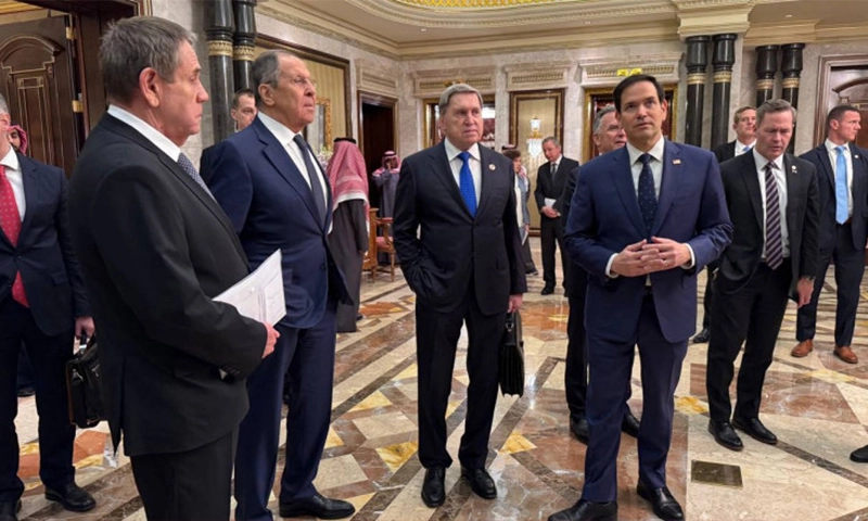 US and Russia delagation