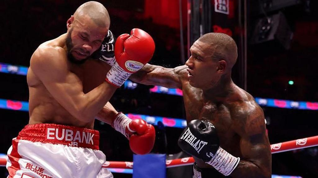 Chris Eubank Jr was taken to hospital for precautionary checks after beating fellow Briton Conor Benn on a unanimous points decision.