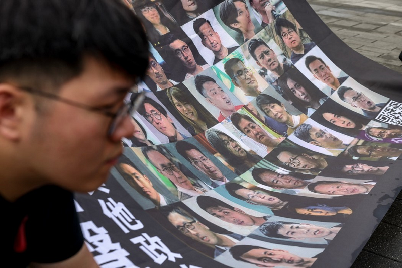 The first batch of people jailed in Hong Kong national security trial of 