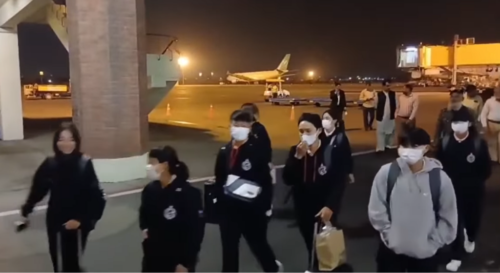 The Thailand women’s cricket team touched down in Pakistan on Friday, to compete in the 2025 Women's Cricket World Cup qualifier.