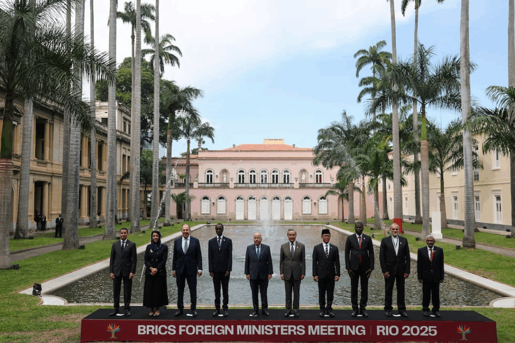 Foreign ministers from the BRICS group of developing nations failed to agree on a joint communique, belying differences within the bloc.