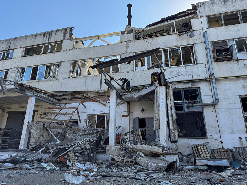 Swarms of Russian drones attacked the Ukrainian cities of Kharkiv and Dnipro, killing at least one person and injuring at least 38.