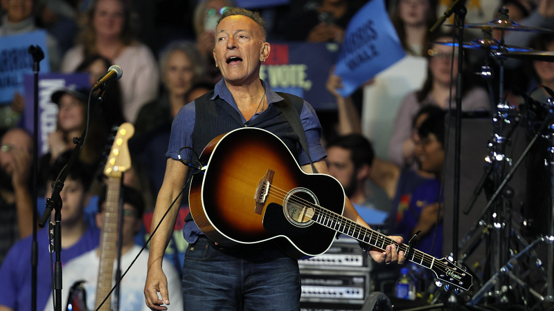 Bruce Springsteen announced Thursday he will release a boxed set of new music this summer spanning 83 songs.