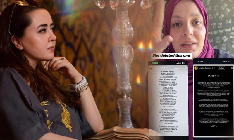 Maria B Turkish Turkan Atay