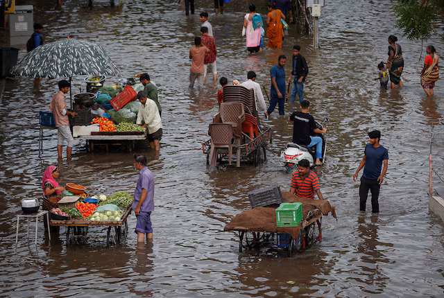 India Nepal rain