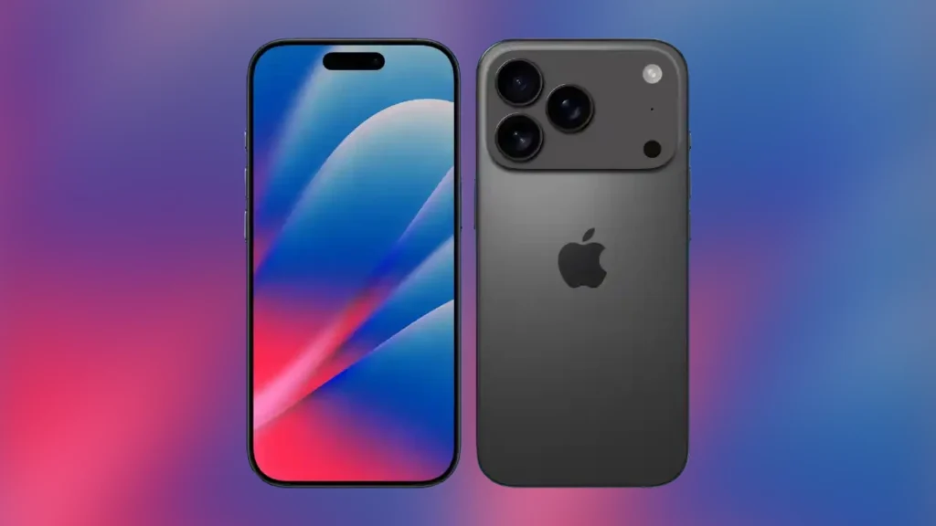 iPhone 17 Pro display