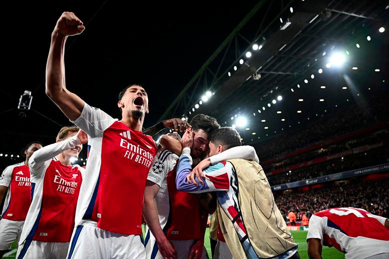The Premier League will be guaranteed at least five teams in the 2025-26 Champions League edition following Arsenal's stunning 3-0 win over Real Madrid in the first leg of their Champions League quarter-final tie on Tuesday.