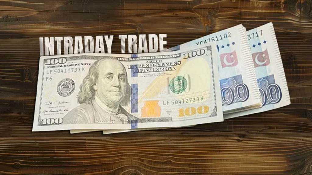 USD PKR intraday trade