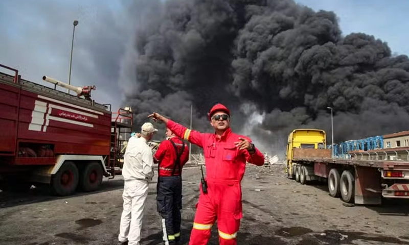 Iran port blast