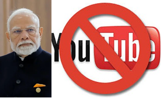 India shutsdown Pakistani youtube channels