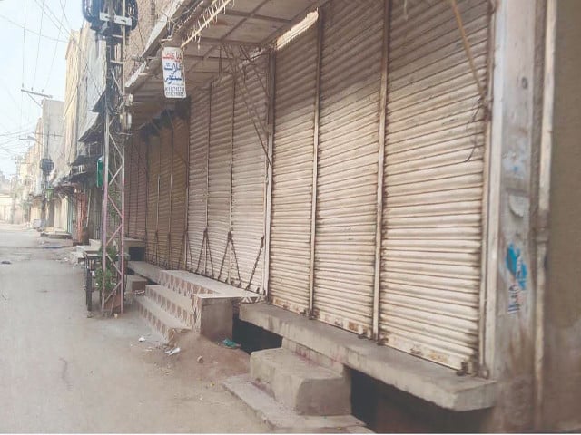 JI shutter down strike in Karachi