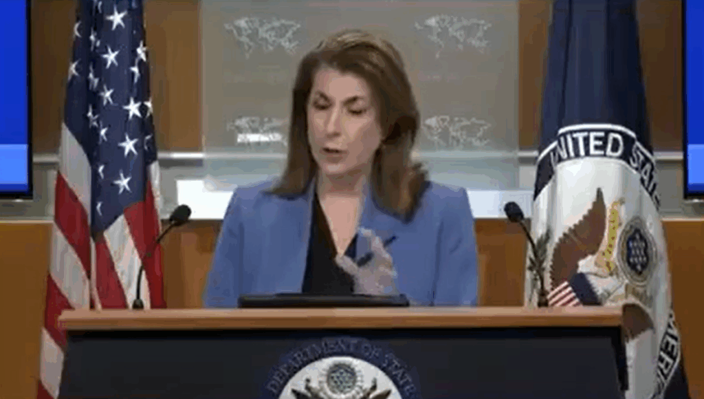 A US State Department spokesperson stated that military action between India and Pakistan was not a viable solution to the escalating tensions