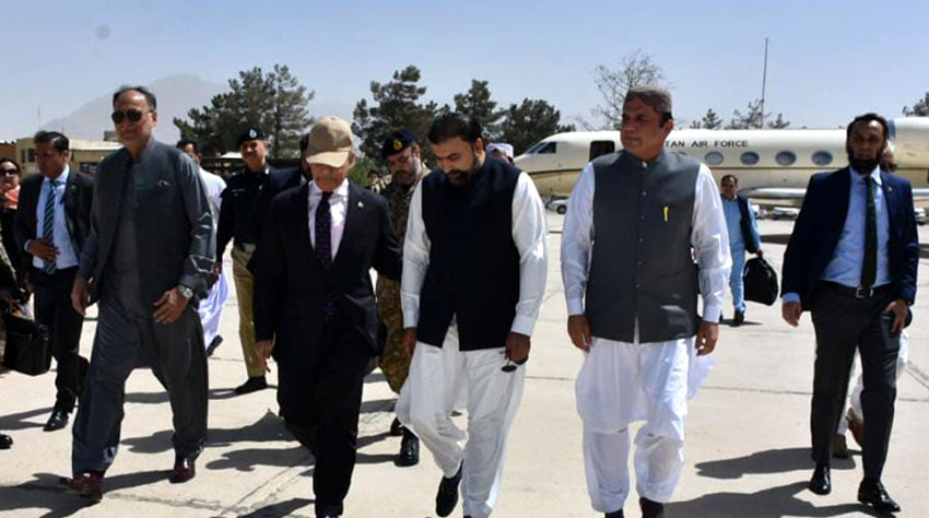 PM arrives in Quetta