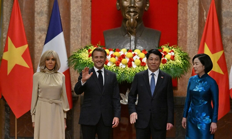 Macron calls for world order 'based on law'