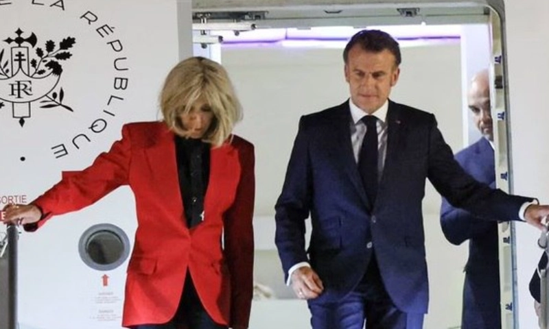 Just joking: Macron denies dispute with wife, blames disinformation